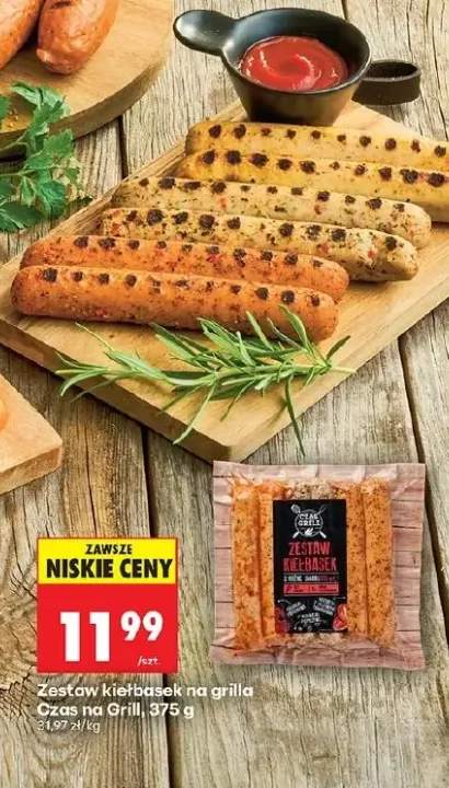 Zestaw kiełbasek na grilla Czas na Grill