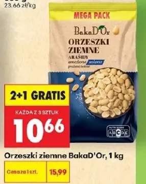 Orzeszki ziemne solone BakaD'Or