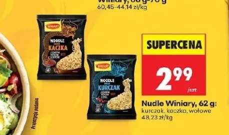 Nudle Winiary smak kurczak z czarnym pieprzem i chili