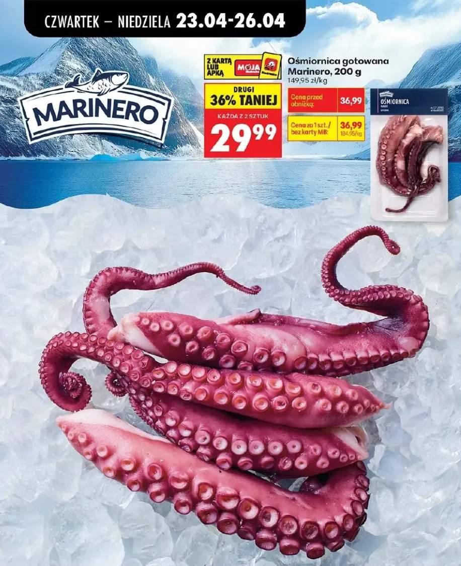 Ośmiornica gotowana Marinero