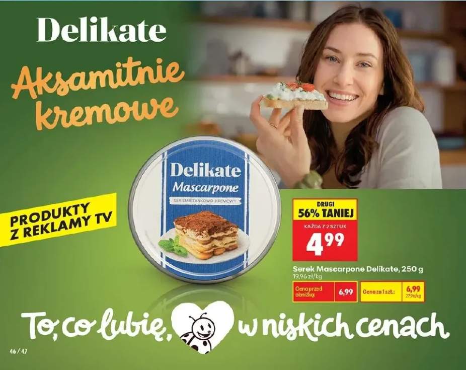 Serek Mascarpone Delikate