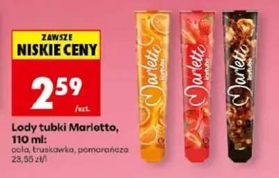 Lody tubki Marletto cola