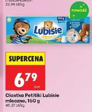 Ciastka Petitiki Lubisie mleczne