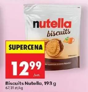 Ciastka Biscuits Nutella
