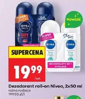 Dezodorant roll-on Nivea Men Dry Impact
