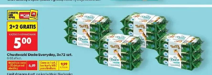 Chusteczki Dada Everyday