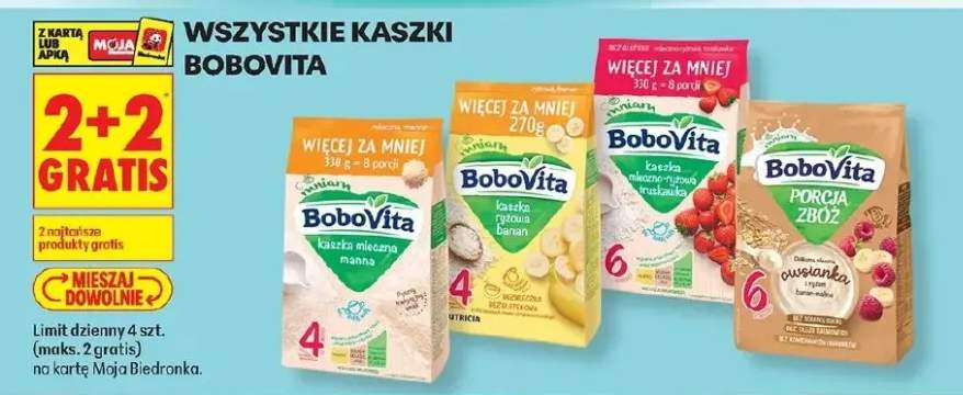 Kaszka mleczna manna BoboVita