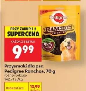 Przysmaki dla psa Pedigree Ranchos Originals jagnięcina