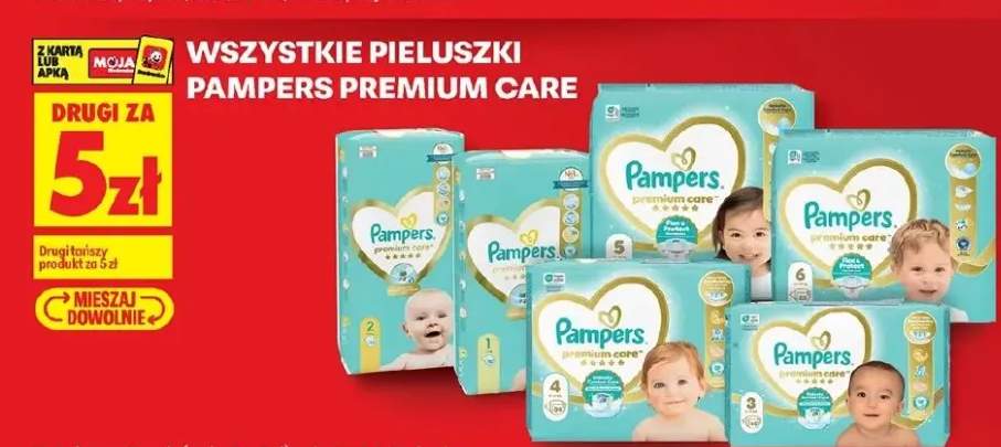 Pieluszki Pampers Premium Care rozmiar 1