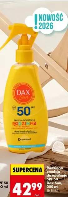 Rodzinna emulsja ochronna do opalania SPF 50 Dax Sun