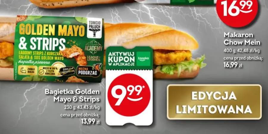 Bagietka golden mayo & strips
