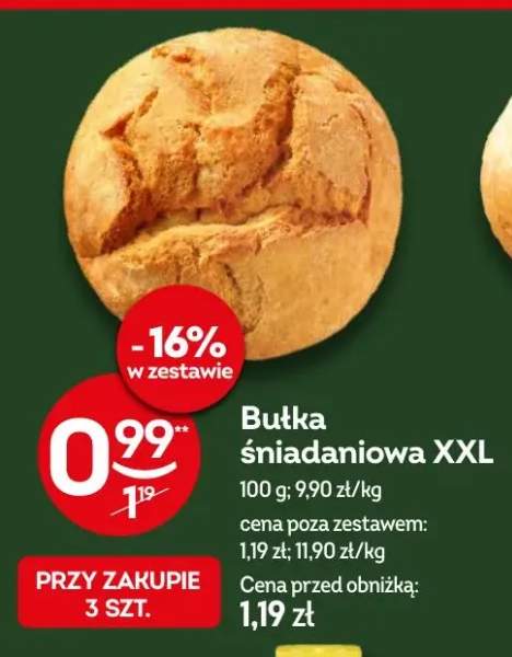 Bułka śniadaniowa XXL