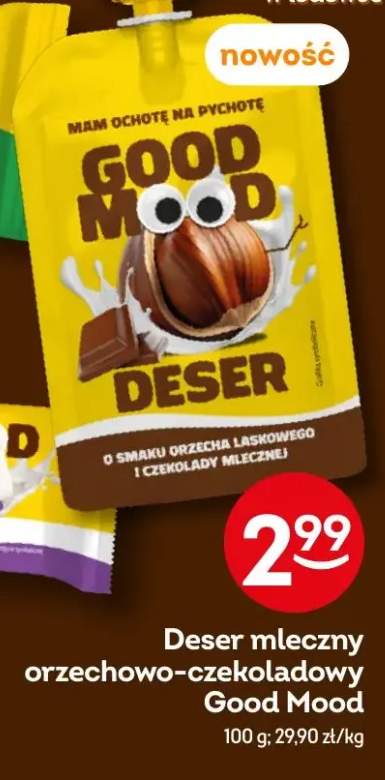Deser mleczny orzechowo-czekoladowy Good Mood