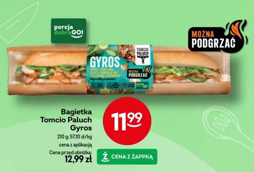 Bagietka Tomcio Paluch gyros