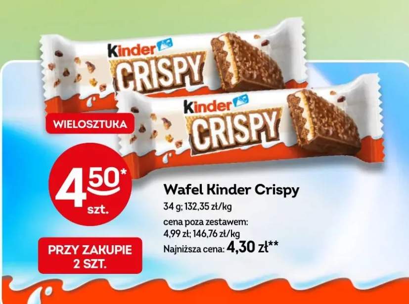 Wafel Kinder Crispy