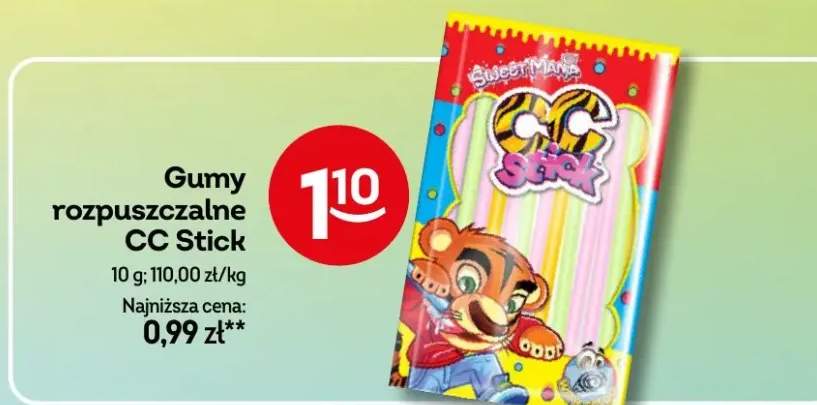Gumy rozpuszczalne CC Stick