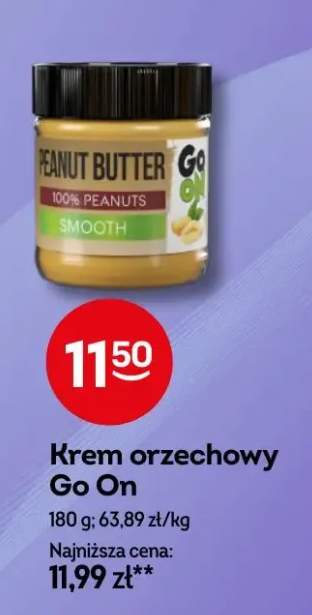 Krem orzechowy Go On