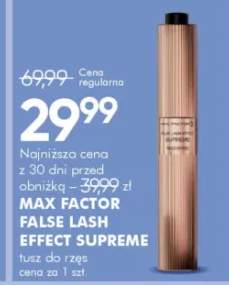 Tusz do rzęs Max Factor False Lash Effect Supreme 1szt