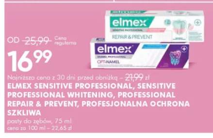 Pasta do zębów Elmex Sensitive Professional 75ml