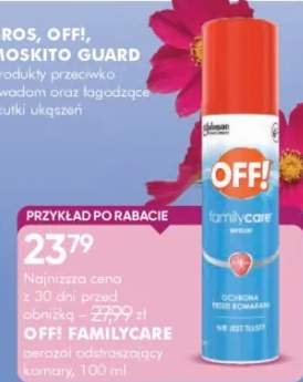 Off! familycare aerozol odstraszający komary