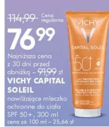 Vichy capital soleil nawilżające mleczko ochronne do ciała SPF 50+