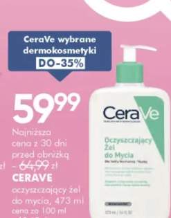 Cerave oczyszczający żel do mycia