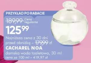 Woda toaletowa damska Cacharel Noa