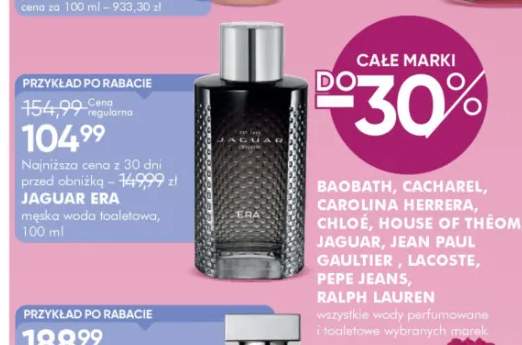 Woda toaletowa jaguar era