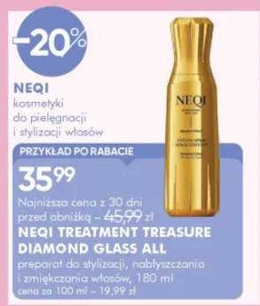 Odżywka do włosów Neqi Treatment Treasure Diamond Glass All