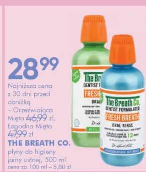 Płyn do higieny jamy ustnej the breath co.