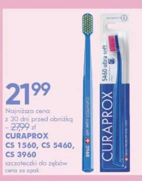 Szczoteczki do zębów curaprox cs 1560, cs 5460, cs 3960