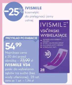 Paski wybielające ivismile v34