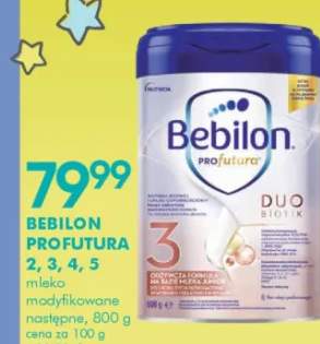 Mleko modyfikowane bebilon profutura 2,3, 4,5
