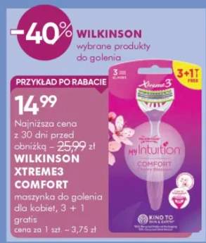 Maszynka do golenia wilkinson xtreme3 comfort