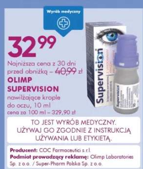 Nawilżające krople do oczu 10ml