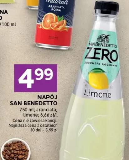 Napój San Benedetto Zero limone