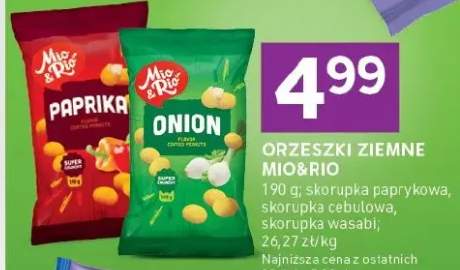 Orzeszki ziemne skorupka cebulowa Mio&Rio