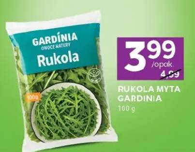 Rukola myta Gardinia