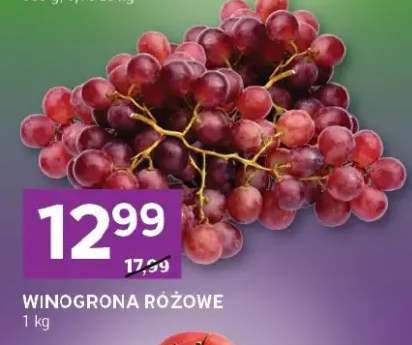 Winogrona różowe
