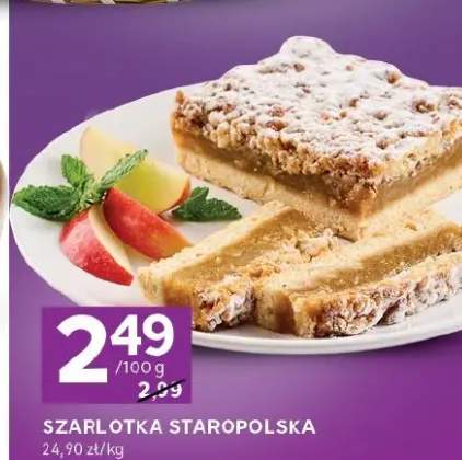 Szarlotka staropolska