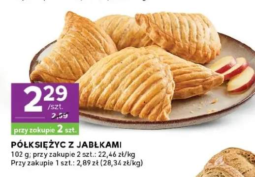 Półksiężyc z jabłkami