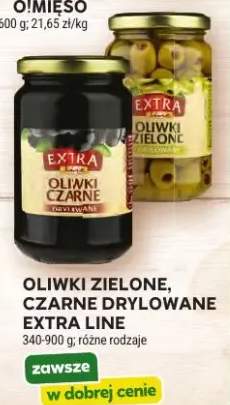 Oliwki zielone drylowane Extra Line