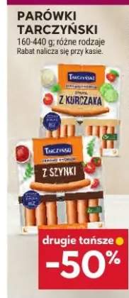 Parówki Tarczyński z kurczaka premium