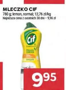Mleczko Cif lemon