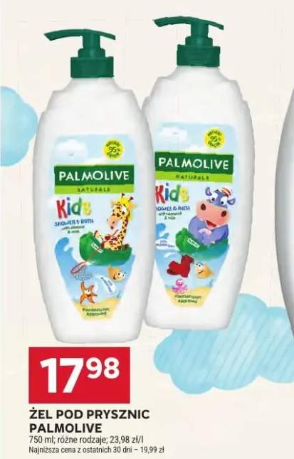 Żel pod prysznic Palmolive Naturals Kids