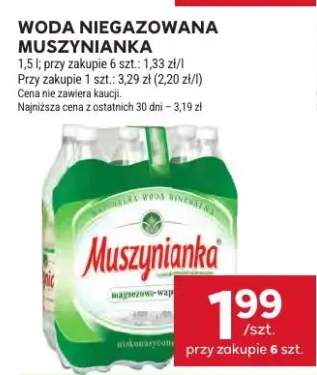 Woda niegazowana Muszynianka
