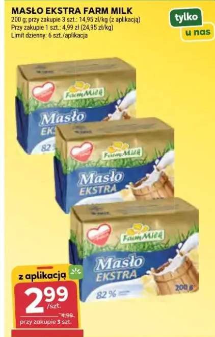 Masło ekstra Farm Milk