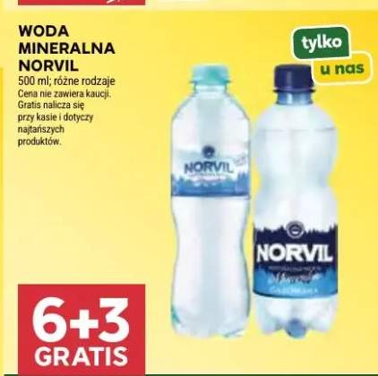 Woda mineralna Norvil