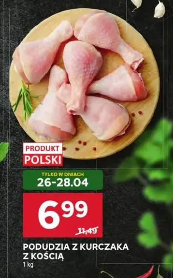 Podudzia z kurczaka z kością