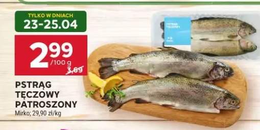 Pstrąg tęczowy patroszony Mirko